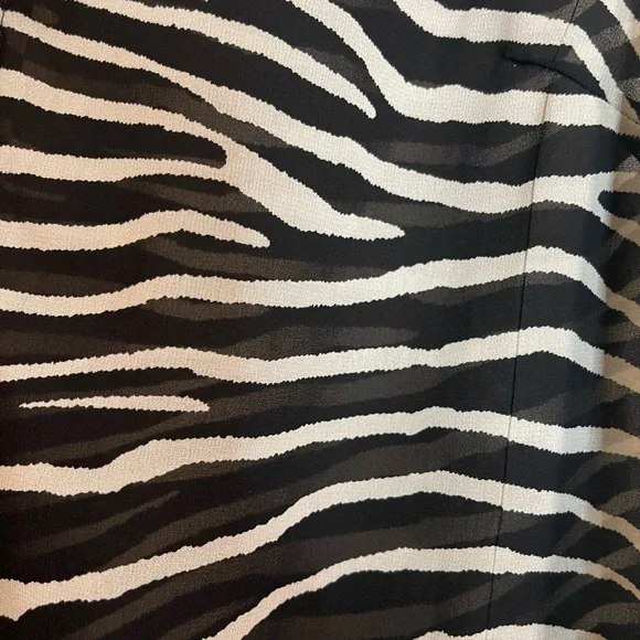 H&M zebra print tank. Size 4 - Picture 2 of 3
